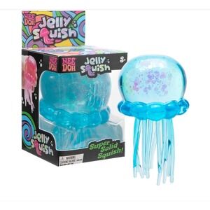BLUE - VIRAL  Nee Doh Jellysquish (jellyfish) NEW & SEALED, ON HAND!!!